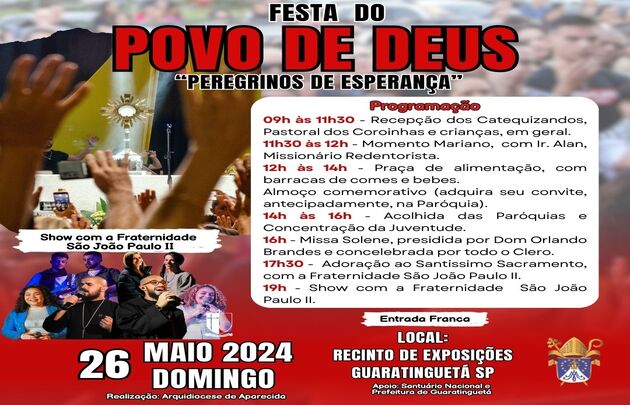 FESTA DO POVO DE DEUS  2024