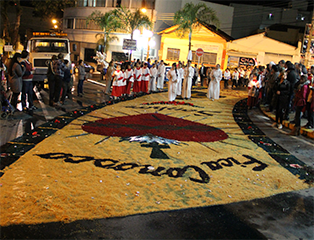 Paróquias de Aparecida celebram Corpus Christi 2018