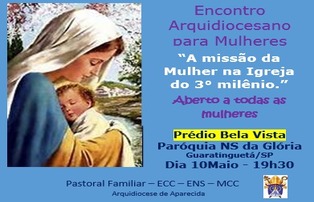 ENCONTRO ARQUIDIOCESANO PARA MULHERES