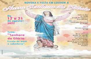 Novena e festa em louvor a Nossa Senhora da Glória