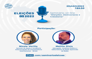 Seminário on-line “Democracia e Cidadania”