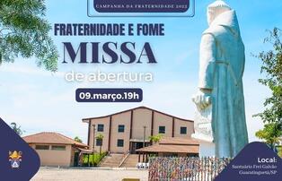 MISSA DE ABERTURA DA CF NA ARQUIDIOCESE