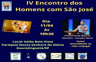 IV ENCONTRO DOS HOMENS COM SÃO JOSÉ