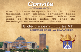 ARQUIDIOCESE CELEBRA 65 ANOS DE INSTALAÇÃO