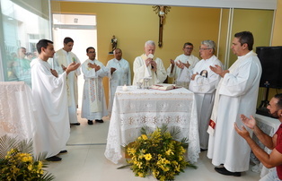 Missa marca a inauguração solene da Casa de Apoio Esperança